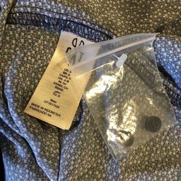 NWOT Good threads small navy blouse - Picture 5 of 5